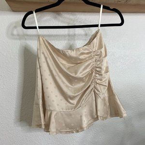 Cotton Candy LA Mini Polka Dot Ruffle Skirt Size Small